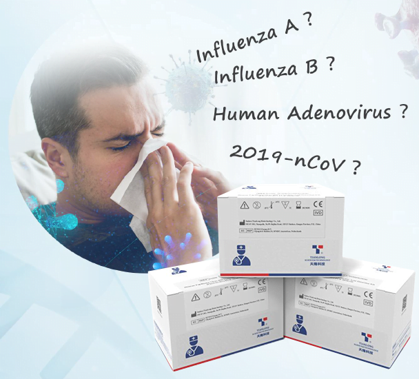 Kit PCR phát hiện Cúm A/Cúm B/ Adenovirus ở Người/2019-nCoV